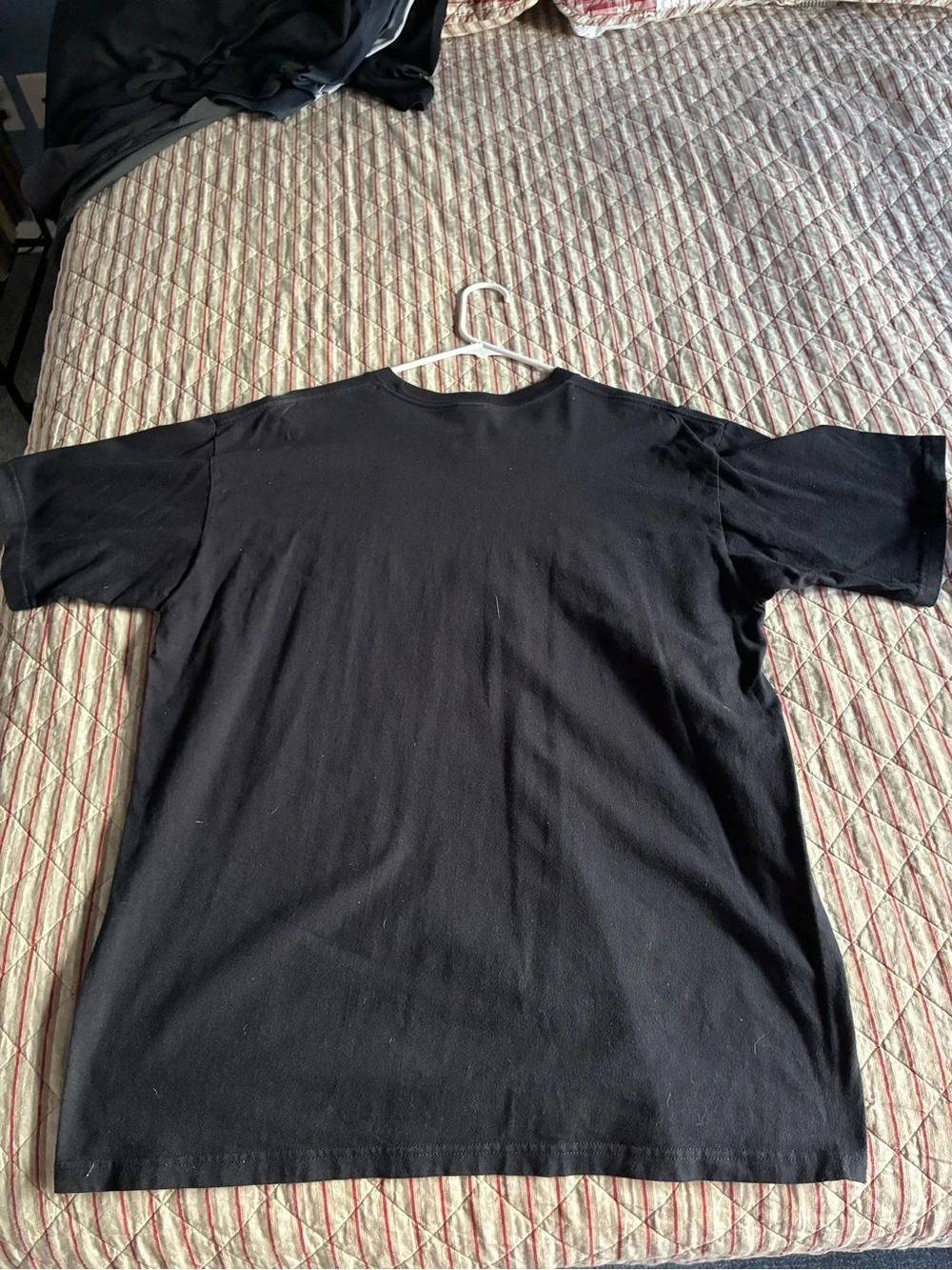 The North Face Black Tee with Brown & Tan Logo